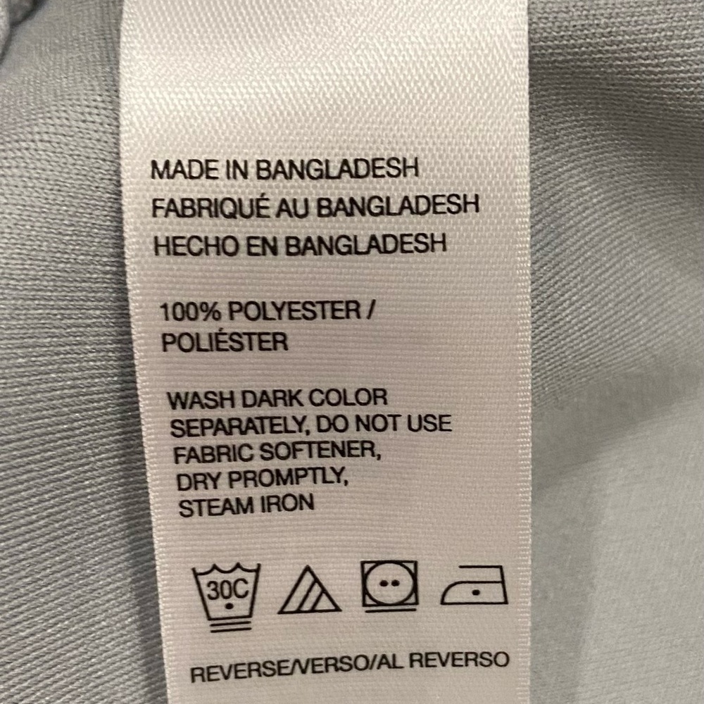 Izod 18” Golf Skort in Light Gray 16 - Picture 7 of 7